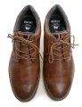 Mustang 26M003100400 Brown pánske nadmerné poltopánky | ARNO-obuv.sk - obuv s tradíciou