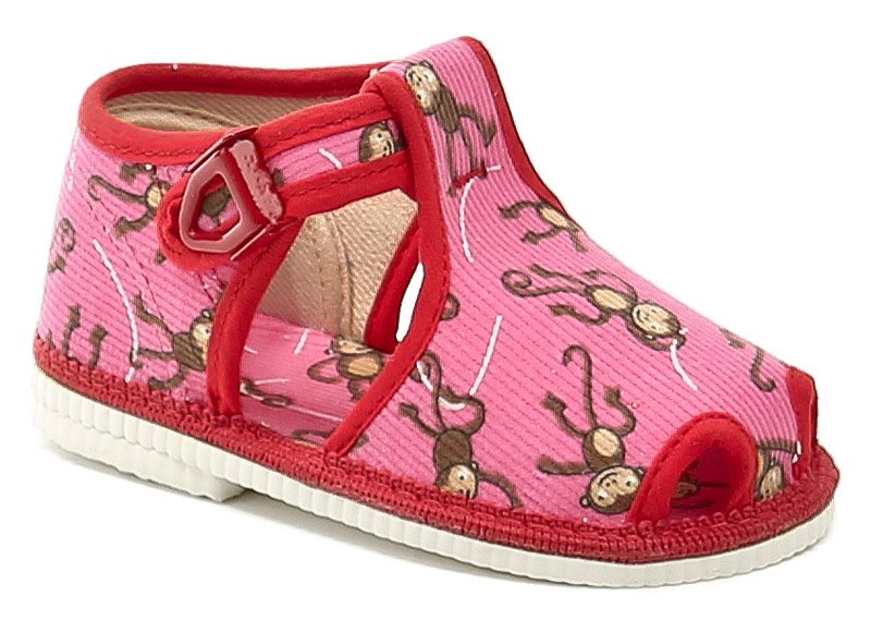 ARNO 505 farebné dievčenské papučky | ARNO-obuv.sk - obuv s tradíciou