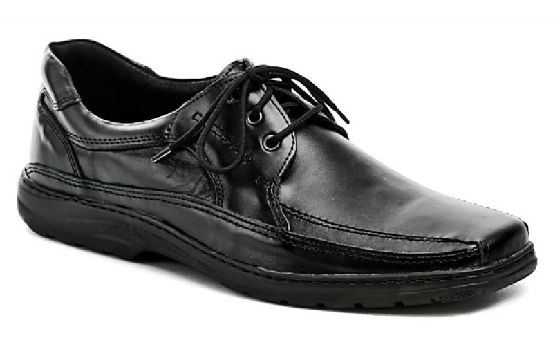 Koma 500 čierne nadmerné pánske poltopánky | ARNO-obuv.sk - obuv s tradíciou