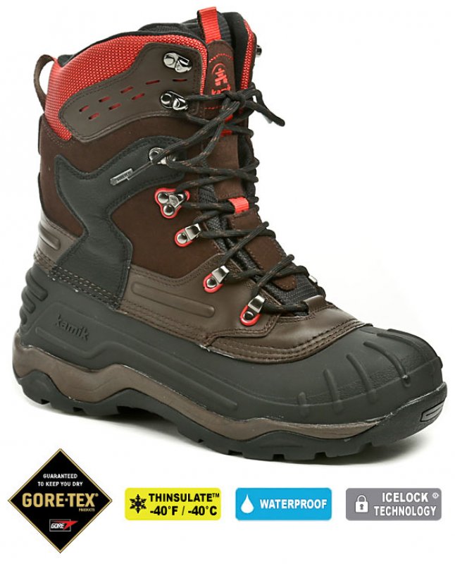 KAMIK KeystoneG brown pánské zimní boty s GORE-TEX | ARNO-obuv.sk - obuv s tradíciou
