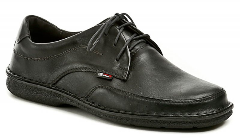 Bukat 195 černé pánské polobotky | ARNO-obuv.sk - obuv s tradíciou
