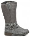 Peddy PT-533-32-19 šedé dívčí kozačky | ARNO-obuv.sk - obuv s tradíciou