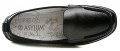 Asylum AU-221-16-08 černé dámské letní mokasíny | ARNO-obuv.sk - obuv s tradíciou