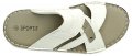 Sportif S3308-3 bílé pánské nazouváky | ARNO-obuv.sk - obuv s tradíciou