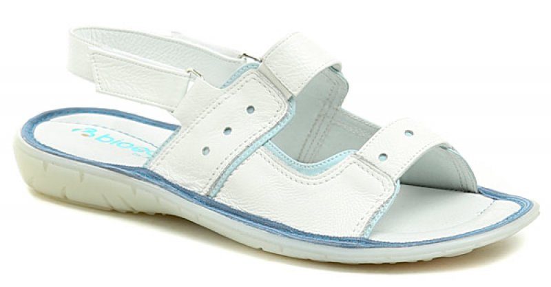 Bioeco AK037 bílé dámské sandály | ARNO-obuv.sk - obuv s tradíciou