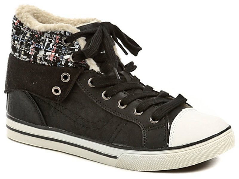 Sprox 060198 černé dámské zimní tenisky | ARNO-obuv.sk - obuv s tradíciou