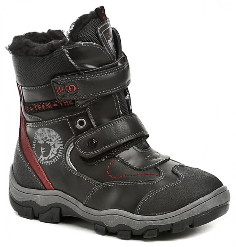 Peddy PT-536-36-02 černé zimní dětské finky | ARNO-obuv.sk - obuv s tradíciou