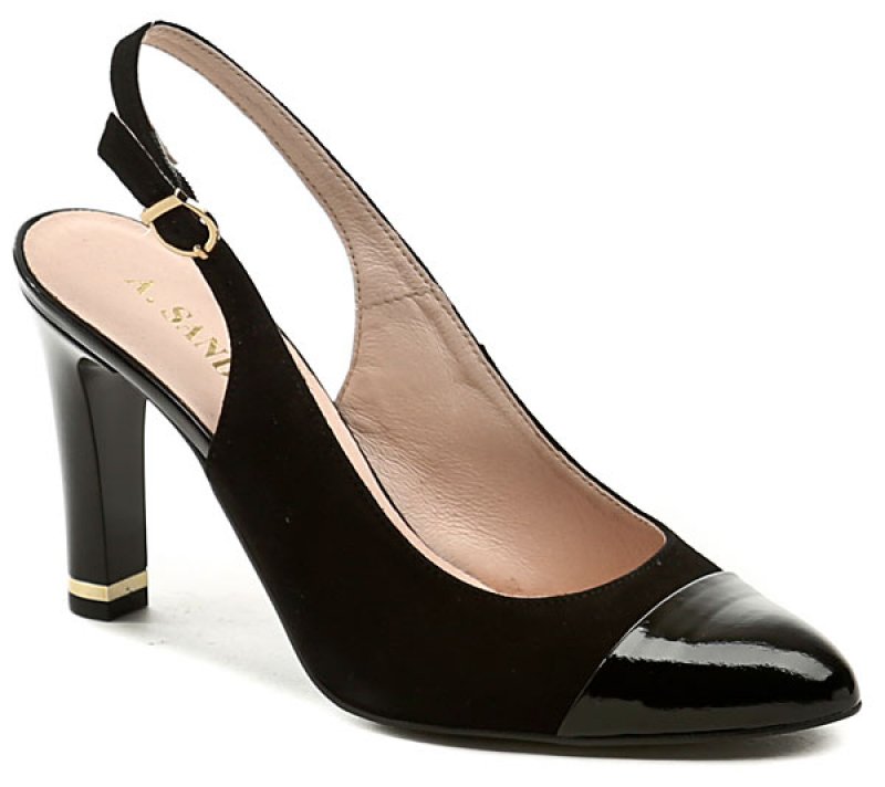 Sandoni 078 černá dámská obuv | ARNO-obuv.sk - obuv s tradíciou
