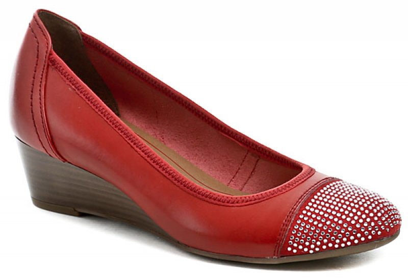 Tamaris 1-22308-26 červené dámské lodičky | ARNO-obuv.sk - obuv s tradíciou