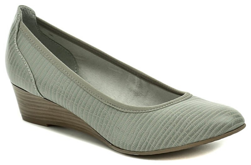 Tamaris 1-22304-26 šedé dámské lodičky | ARNO-obuv.sk - obuv s tradíciou