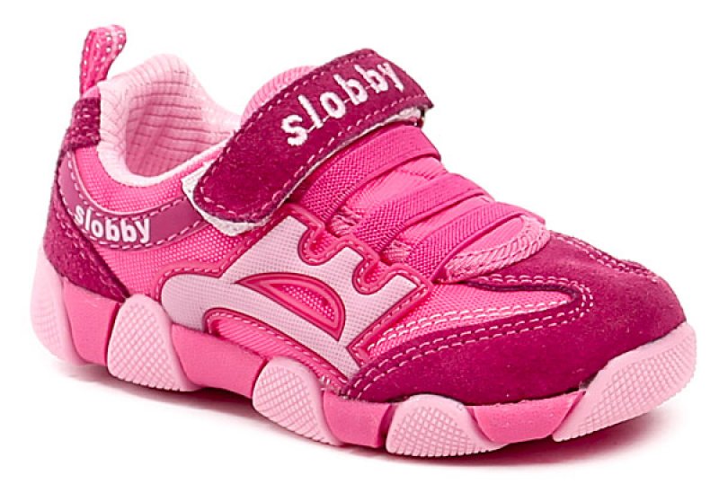 Slobby 47-0035-U6 růžové dětské tenisky | ARNO-obuv.sk - obuv s tradíciou