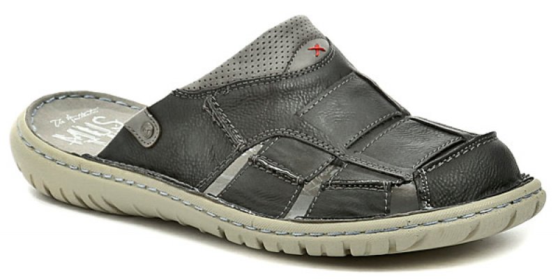 Mustang 4087-703-259 šedé nadměrné nazouváky | ARNO-obuv.sk - obuv s tradíciou