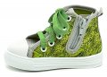 Befado 418P020 zelené dětské tenisky | ARNO-obuv.sk - obuv s tradíciou