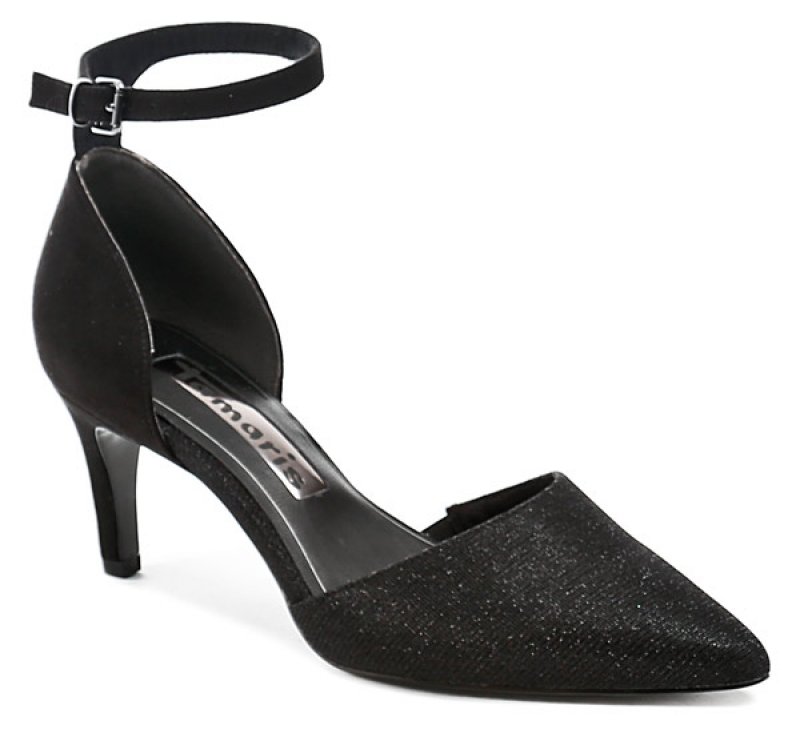 Tamaris 1-24404-27 černá dámská společenská obuv | ARNO-obuv.sk - obuv s tradíciou