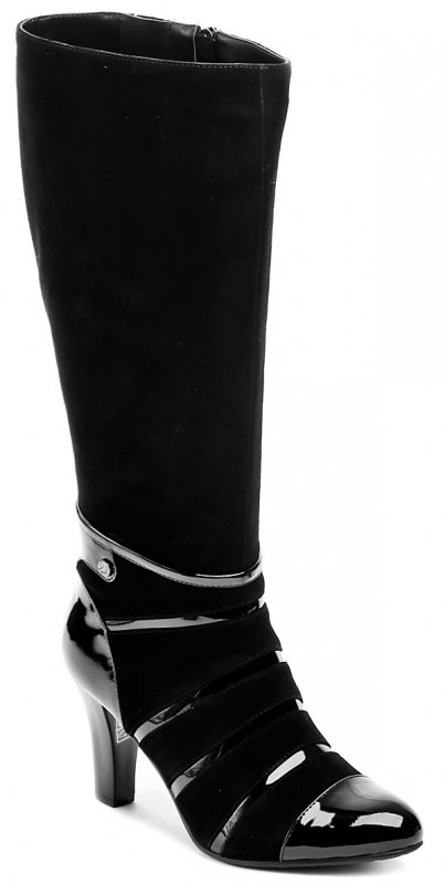 Deska 30218 černé dámské kozačky | ARNO-obuv.sk - obuv s tradíciou