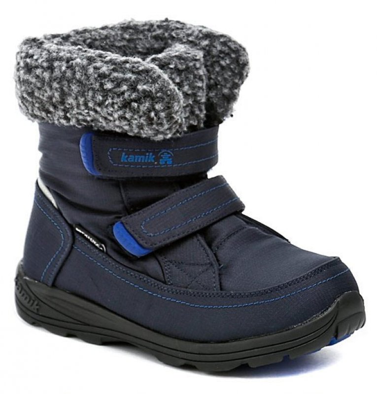 KAMIK Leaf child modré detské zimné topánky | ARNO-obuv.sk - obuv s tradíciou