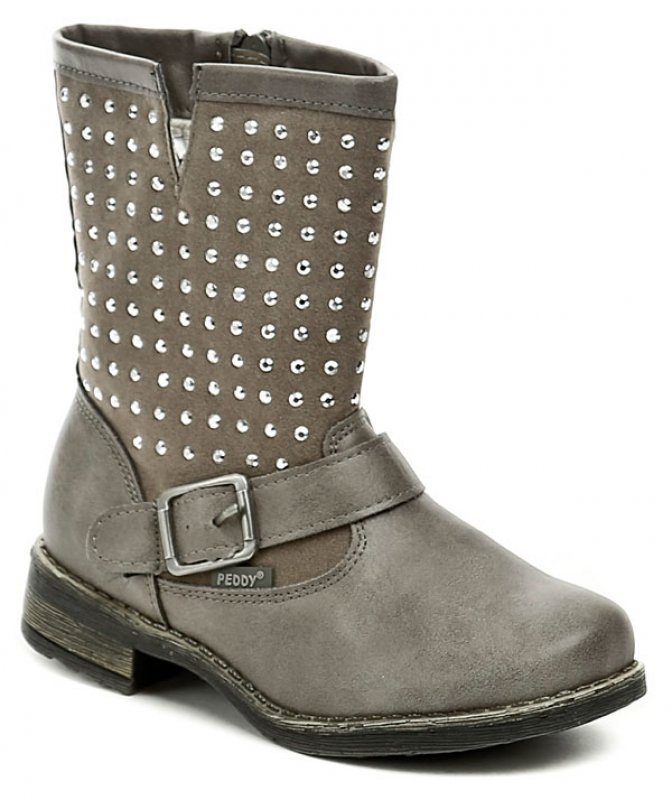 Peddy PV-533-32-01 oliva dětské zimní boty | ARNO-obuv.sk - obuv s tradíciou