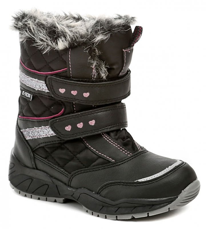 Sprox 287757 černé dětské zimní boty | ARNO-obuv.sk - obuv s tradíciou