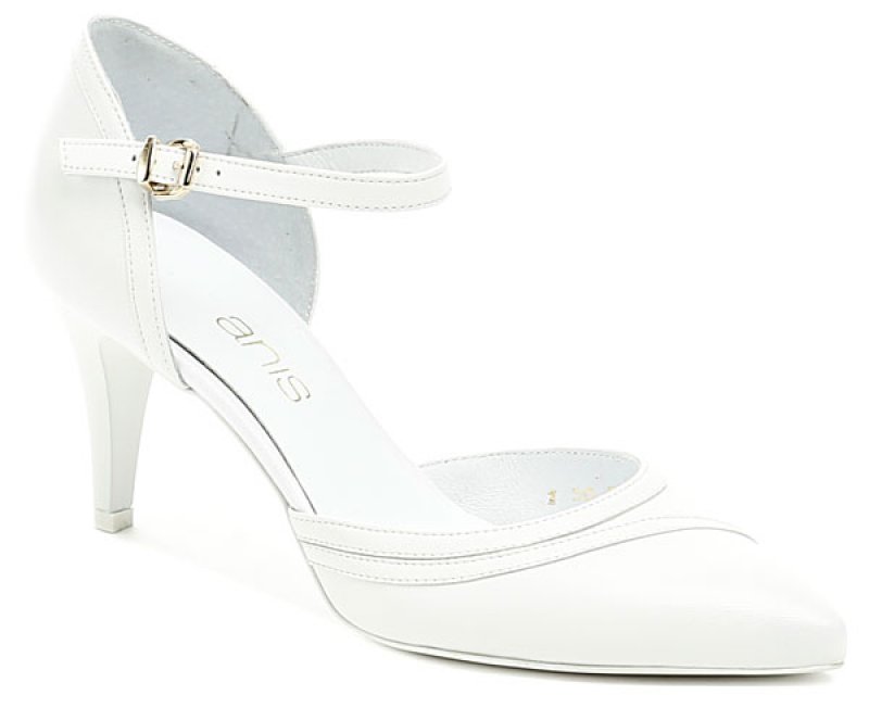 Anis AN4431 bílá dámská svatební obuv | ARNO-obuv.sk - obuv s tradíciou