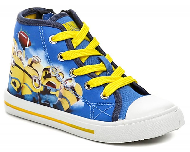 Minions DE002233 modro žluté plátěné tenisky | ARNO-obuv.sk - obuv s tradíciou