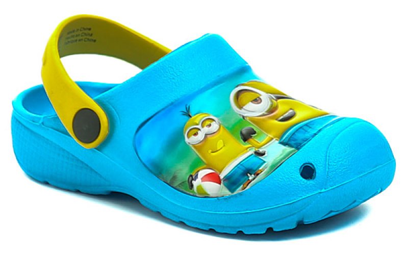Minions DE002260 modré dětské nazouváky s Mimoněm | ARNO-obuv.sk - obuv s tradíciou