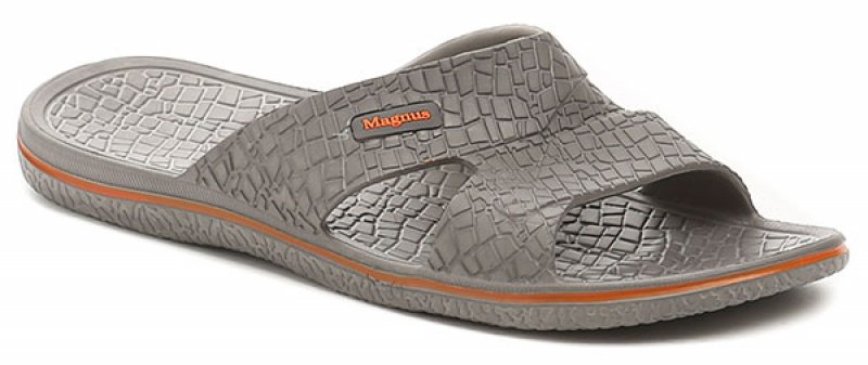 Magnus 68-0054-S1 šedé pánské plážovky | ARNO-obuv.sk - obuv s tradíciou