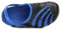 Slobby 49-0527-U1 černo modré nazouváky | ARNO-obuv.sk - obuv s tradíciou
