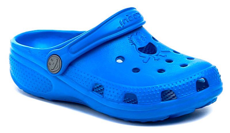 Coqui Big Frog 8101 modré dětské nazouváky | ARNO-obuv.sk - obuv s tradíciou