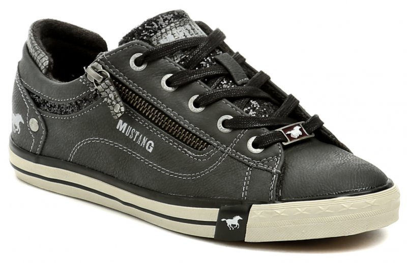 Mustang 1146-301-259 grafit dámské polobotky | ARNO-obuv.sk - obuv s tradíciou