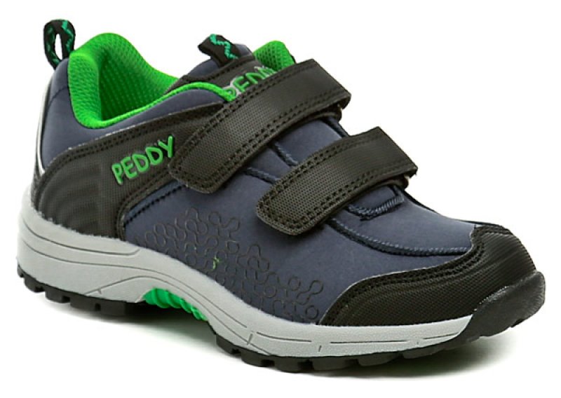 Peddy PZ-509-27-02 modré softshell dětské tenisky | ARNO-obuv.sk - obuv s tradíciou
