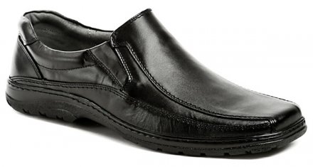 Pánská nadměrná celoroční vycházková mokasínová obuv, vyrobená z pravé přírodní kůže.