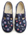 ARNO 555-4 barevné chlapecké papučky | ARNO-obuv.sk - obuv s tradíciou