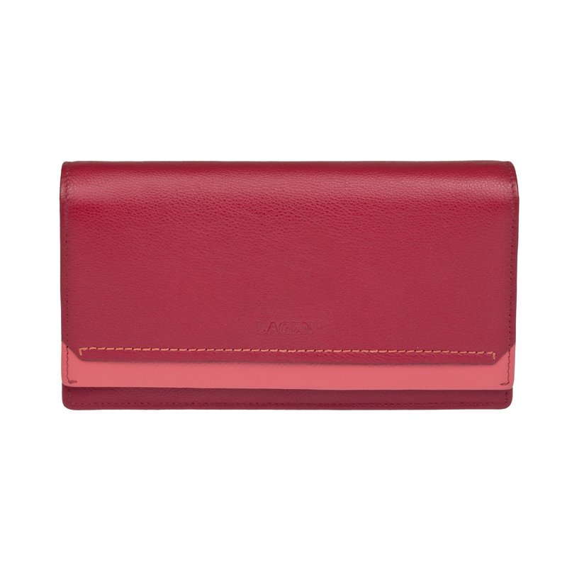 Lagen 10181 červená dámská kožená peněženka | ARNO-obuv.sk - obuv s tradíciou