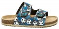 Bio Walker 703704 modré chlapecké pantofle | ARNO-obuv.sk - obuv s tradíciou