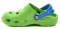 Coqui 8701 zelené dětské nazouváky crocsy | ARNO-obuv.sk - obuv s tradíciou