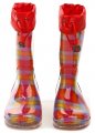 Slobby 46-0702-T1 barevné dívčí holínky | ARNO-obuv.sk - obuv s tradíciou