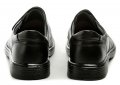 Koma 111202K čierne pánske nadmerné poltopánky šírka H | ARNO-obuv.sk - obuv s tradíciou