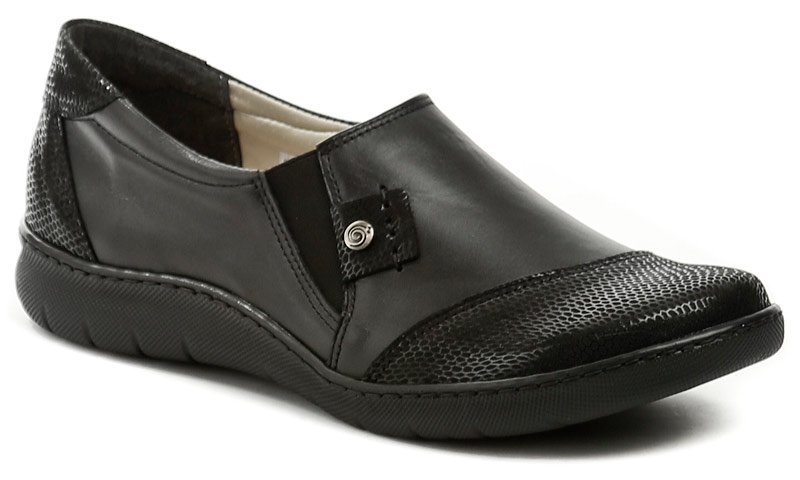 Mintaka 811190 černé dámské polobotky | ARNO-obuv.sk - obuv s tradíciou