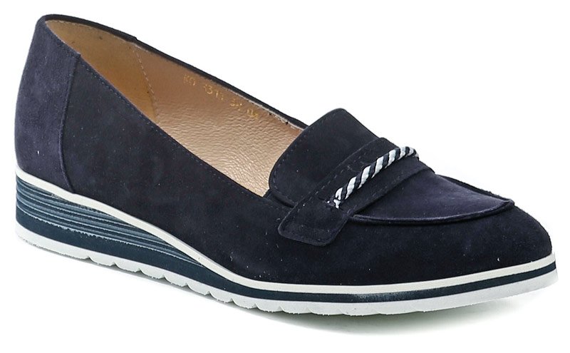 Gamis 3311 modré dámské mokasíny | ARNO-obuv.sk - obuv s tradíciou