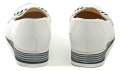 Gamis 3311 bílé dámské mokasíny | ARNO-obuv.sk - obuv s tradíciou