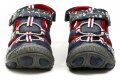 Rock Spring Grenada navy red dětské sandály | ARNO-obuv.sk - obuv s tradíciou