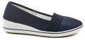 Scanda 53-0246-S1 navy dámské baleríny na kline | ARNO-obuv.sk - obuv s tradíciou