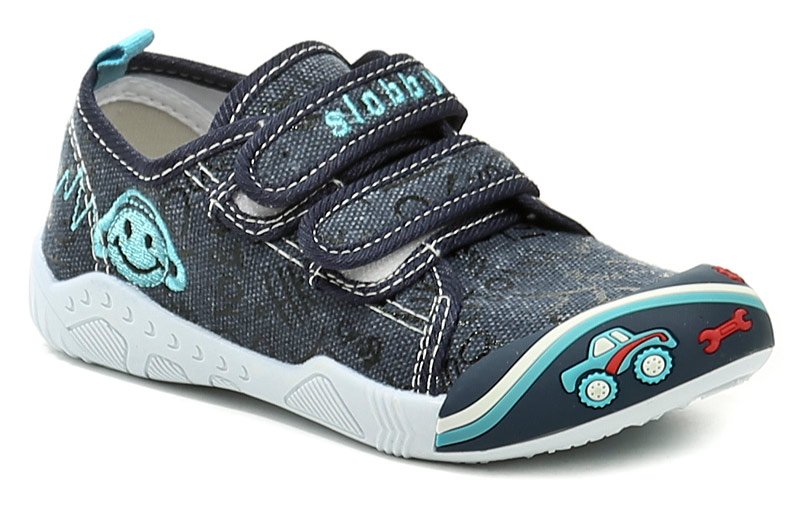 Slobby 43-0025-S1 navy dětské tenisky | ARNO-obuv.sk - obuv s tradíciou