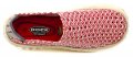 Rock Spring ZIGGY Red Stripe červená dámská gumičková obuv | ARNO-obuv.sk - obuv s tradíciou