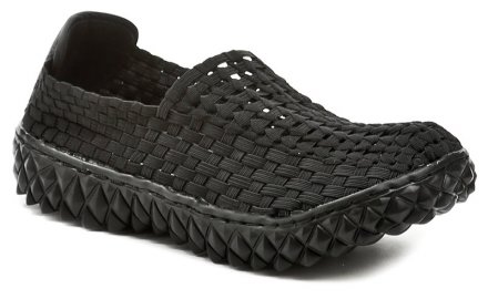 Originálna dámska letná vychádzková a rekreačná obuv z gumičiek Rock Spring, vyrobená z textilného materiálu, ktorý je tvorený gumičkami.