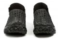 Rock Spring FULL čierne dámske topánky z gumičiek | ARNO-obuv.sk - obuv s tradíciou