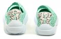 Rock Spring DNCE zelená dámská gumičková obuv | ARNO-obuv.sk - obuv s tradíciou