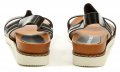 Claudia Ghizzani 2-030402 černé dámské sandály | ARNO-obuv.sk - obuv s tradíciou