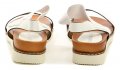 Claudia Ghizzani 2-030402 bílo stříbrné dámské sandály | ARNO-obuv.sk - obuv s tradíciou