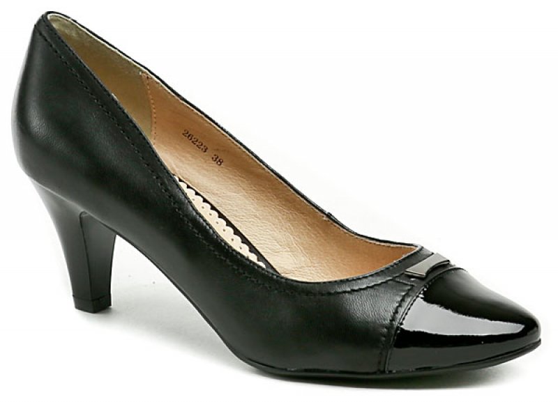 Deska 26223 černé dámské lodičky | ARNO-obuv.sk - obuv s tradíciou